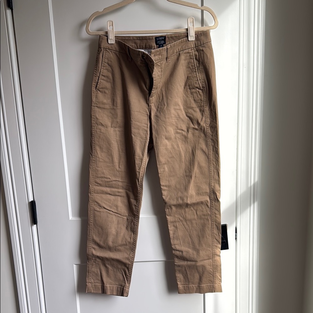 J. Crew High-Rise Girlfriend Chino
